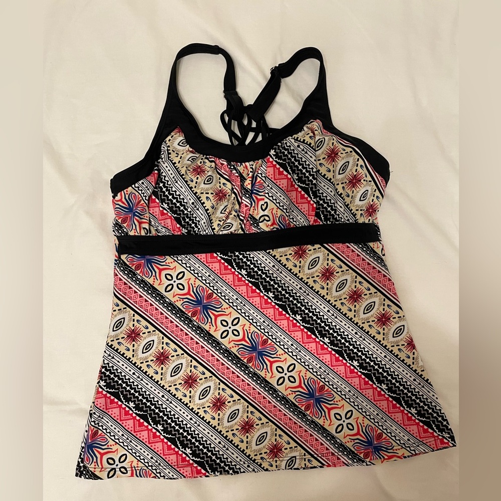 REKITA Multicolor Patterned Tankini